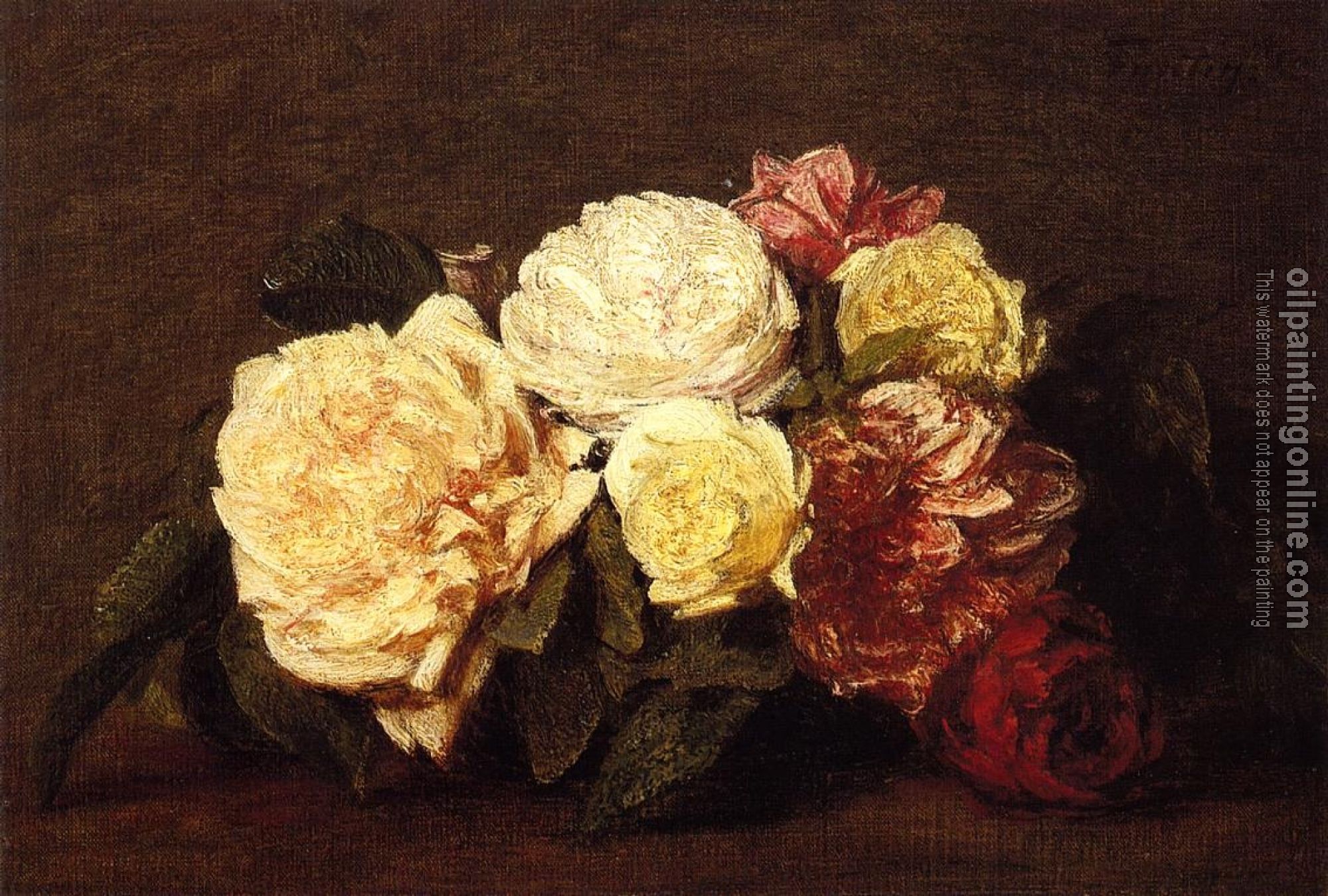 Fantin-Latour, Henri - Roses